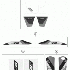 450 XCF CHASSIS Наклейки