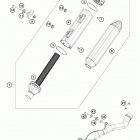 450 SXF FACTORY EDITION CHASSIS Глушитель
