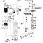 85 SX CHASSIS Monoshock dissassembled