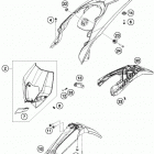 200 XCW CHASSIS Обтекатель , крылья