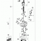 50 SX MINI ENGINE Карбюратор