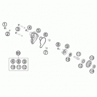 65 SX ENGINE Водяной насос