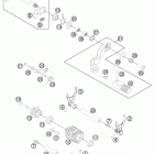 250 XCW ENGINE Механизм переключения