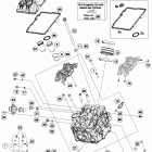 1290 SUPERDUKE R BLACK ENGINE Головка цилиндра передняя