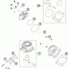 50 SX ENGINE Цилиндр