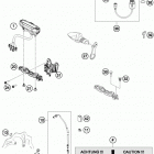 500 EXC CHASSIS Панель приборов
