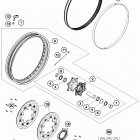 1190 ADV R CHASSIS Переднее колесо