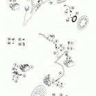 390 DUKE BLACK CHASSIS Антиблокировочная система ABS