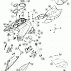 1290 SUPERDUKE R BLACK CHASSIS Бак,сидение