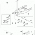 450 XCF CHASSIS Бугель