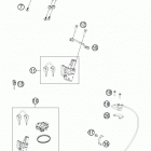 690 DUKE BLACK CHASSIS Панель приборов