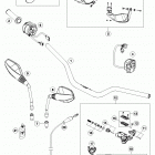 690 ENDURO R CHASSIS Руль