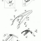350 EXCF CHASSIS Обтекатель, крылья