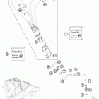 350 SXF CHASSIS Топливный насос