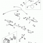 690 ENDURO R CHASSIS Фара