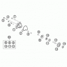 50 SX ENGINE Водяной насос