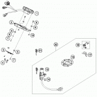 390 DUKE BLACK CHASSIS Панель приборов