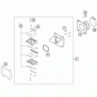 250 SX ENGINE Мощностной клапан