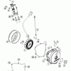 690 DUKE BLACK ENGINE Система зажигания