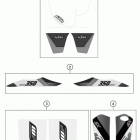 350 SXF CHASSIS Наклейки