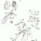 690 ENDURO R CHASSIS Обтекатель, крылья
