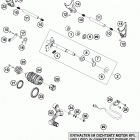 1290 ADV WHITE ENGINE Механизм переключения