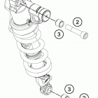 1290 ADV WHITE CHASSIS Моно амортизатор