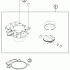 250 XCF ENGINE Цилиндры