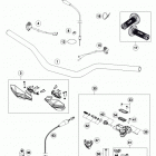 200 XCW CHASSIS Руль
