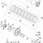 450 SXF FACTORY EDITION ENGINE Сцепление