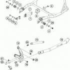1290 ADV WHITE CHASSIS Side-   /   center stand