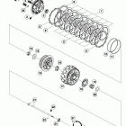1190 ADV R ENGINE Сцепление