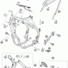 450 SXF FACTORY EDITION CHASSIS Рама