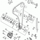 250 SXF ENGINE Газо-распределительный механизм