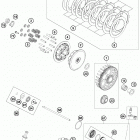 FREERIDE 250 R ENGINE Сцепление