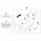 690 DUKE BLACK CHASSIS Аксессуары