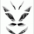 390 DUKE WHITE CHASSIS Наклейки