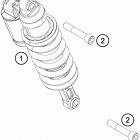 1290 SUPERDUKE R BLACK CHASSIS Моно амортизатор