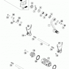450 XCW ENGINE Механизм переключения