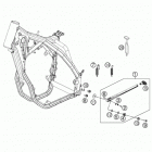 500 XCW CHASSIS Центральная стояночная подножка