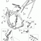 350 XCFW CHASSIS Рама