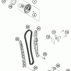 450 XCW ENGINE Газо-распределительный механизм