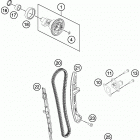 450 SXF FACTORY EDITION ENGINE Газо-распределительный механизм