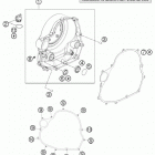 690 ENDURO R ENGINE Кожух сцепления