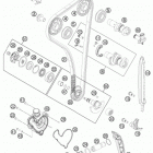 250 XCF ENGINE Газо-распределительный механизм