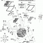 1190 ADV R ENGINE Головка цилиндра передняя