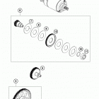 RC 390 WHITE ENGINE Электрический стартер