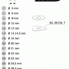 690 ENDURO R CHASSIS WP Прокладки для установки