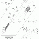 500 XCW CHASSIS Глушитель