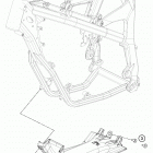 FREERIDE 250 R CHASSIS Зажита двигателя